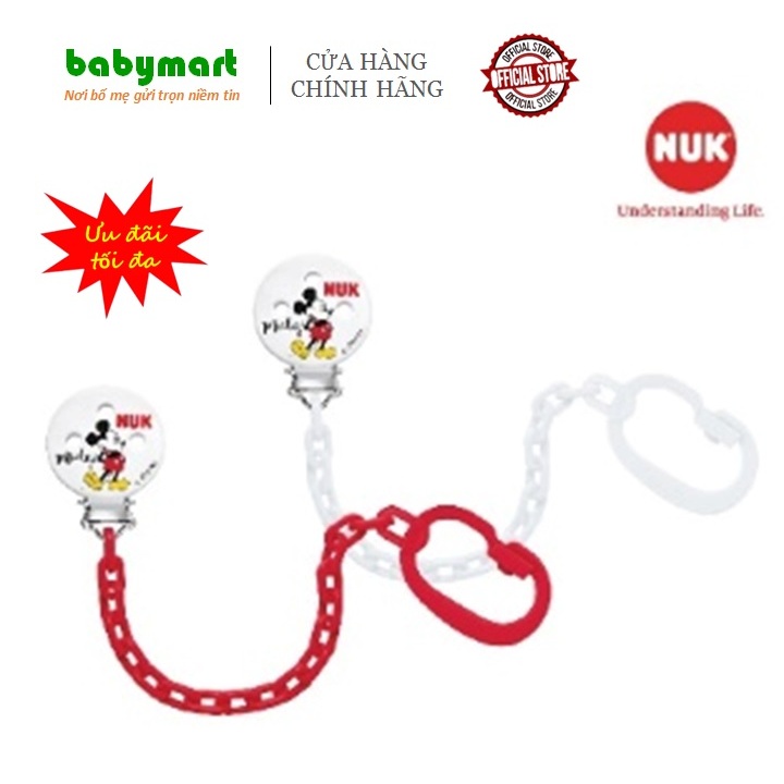 Ảnh Dây đeo ty giả Nuk đủ mẫu 1