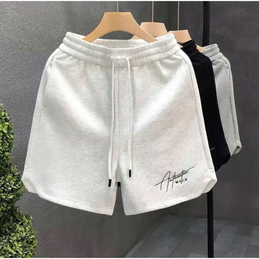 Quần short nam chất cotton da cá mềm mịn thoáng mát thấm hút mồ hôi