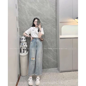 Áo Thun Thêu Gấu QCCC Loại 1 (40-55)