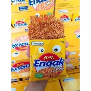 Mì Enack -Mì tôm dành cho trẻ em,nhập khẩu IndonesiaGiòn thơm đậm vị ăn mãi ko ngấy , ăn sống như 1 dạng snack siu ngon.