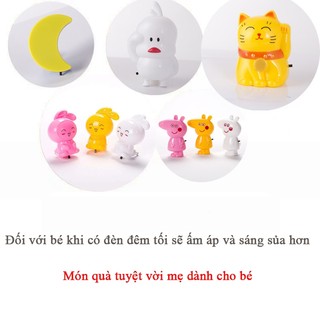 Đèn ngủ cực dễ thương dành cho các tín đồ mê hoạt hình mẫu mã đa dạng