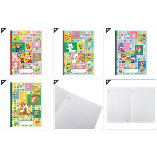 KLONG - Vở học sinh 5 Ô ly 48 trang ♥ 1st School B5 - giấy dày láng mịn 120/84; MS: 041 ♥ Tập, sổ HSSV VPP Tiểu học