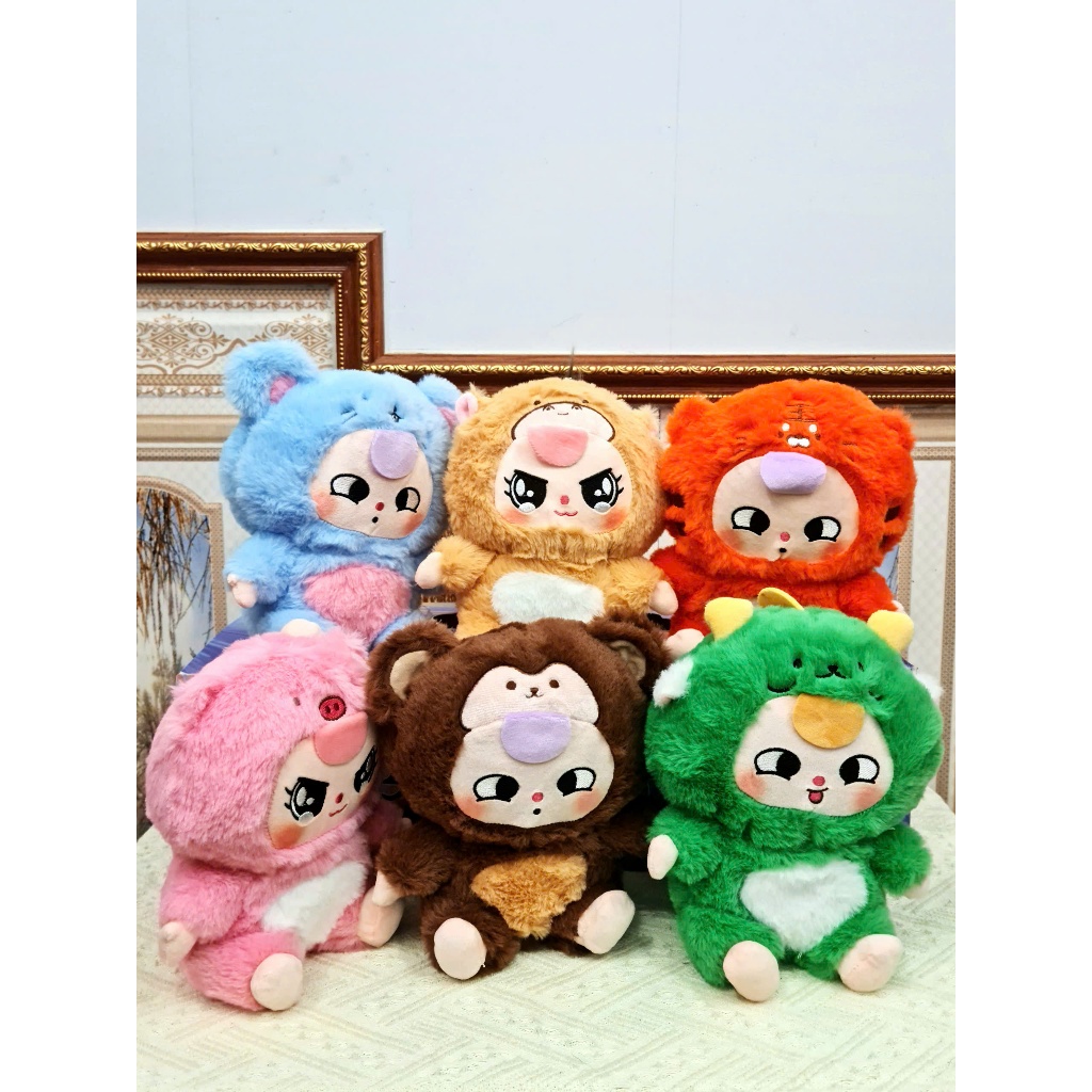 Gấu bông 12 con giáp size nhỏ dễ thương làm quà tặng cho bé