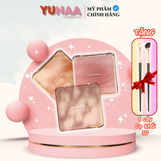 [Y114B] Bảng phấn bắt sáng và tạo khối JUDYDOLL  - Lâu trôi, Chống nước - Highlighter Contour Palette