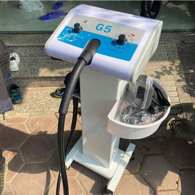 Đầm Rung Giảm Béo G5, Đầm Rung Giảm Mỡ Bụng Với 5 Đầu Đánh Siêu Khỏe Bảo Hành 6 Tháng