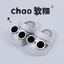 Dép cross hở cạnh đeo mắt kính dành cho bé trai - bé gái