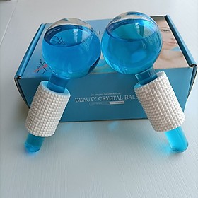 Cặp Cầu Lạnh Quả Cầu Massage Giúp Se Khít Lỗ Chân Lông, Hấp Thụ Dưỡng Chất Cho Da