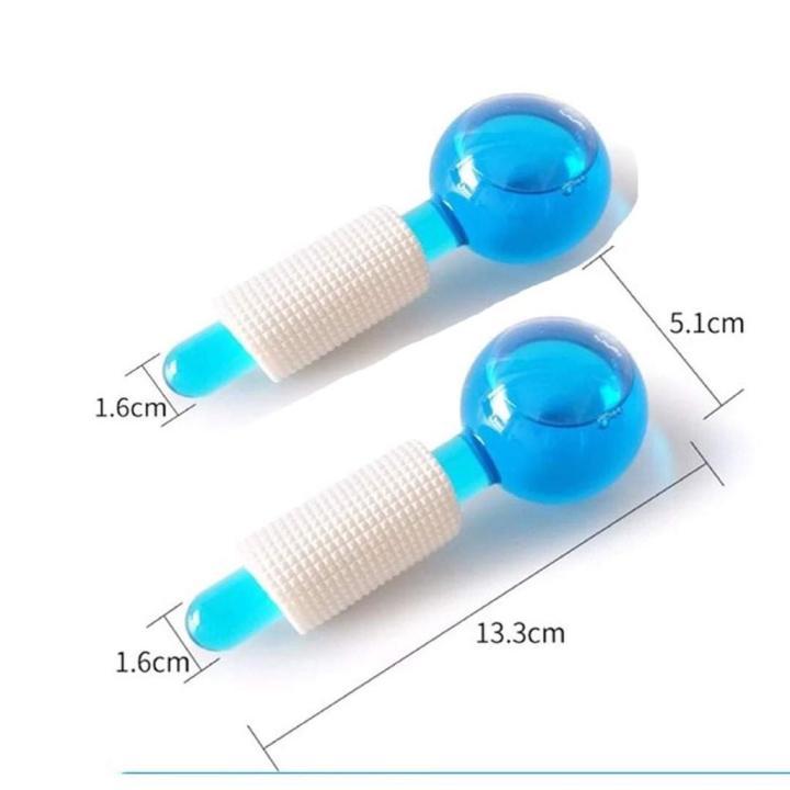 Cặp Cầu Lạnh Quả Cầu Massage Giúp Se Khít Lỗ Chân Lông, Hấp Thụ Dưỡng Chất Cho Da