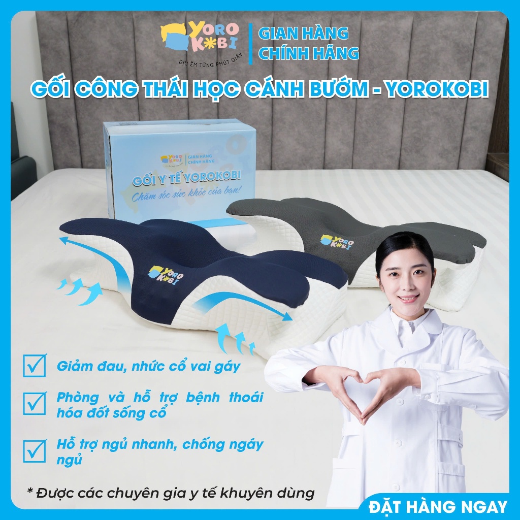 Sản Phẩm Gối Chỉnh Hình Yorokobi - Gối chỉnh hình Yorokobi