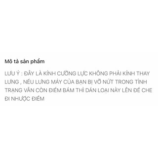 Kính cường lực mặt sau cho iphone 7Plus 8Plus X XsMax