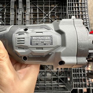 Máy mài dùng pin Starker CÓ CHỐNG SỐC ĐÁ động cơ lõi đồng không chổi than, tem dập nổi, chân pin phổ thông
