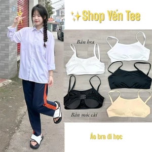 Áo lót bra co dãn 4 chiều thiết kế đơn giản nhẹ êm đệm vừa Yến Tee Shop #015