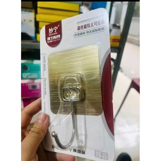 Móc dán đơn, móc dán tường inox siêu dính hàng đẹp