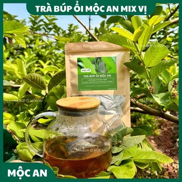 1 bịch 40 gói trà mix 5 vị lá ổi,lá sen,giảo cổ lam,cỏ ngọt, lá nếp thơm Nước Trà Tea trà