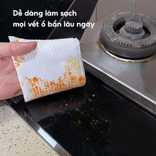 - Khăn ướt lau bếp đa năng 1 gói 80 miếng,giấy lau bếp kiểu mới