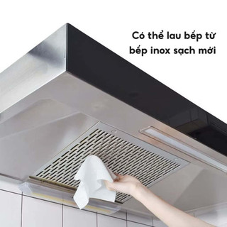 - Khăn ướt lau bếp đa năng 1 gói 80 miếng,giấy lau bếp kiểu mới