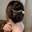 Kẹp Tóc Dạng Xoắn Ngọc Trai Kim Cương Sang Trọng.