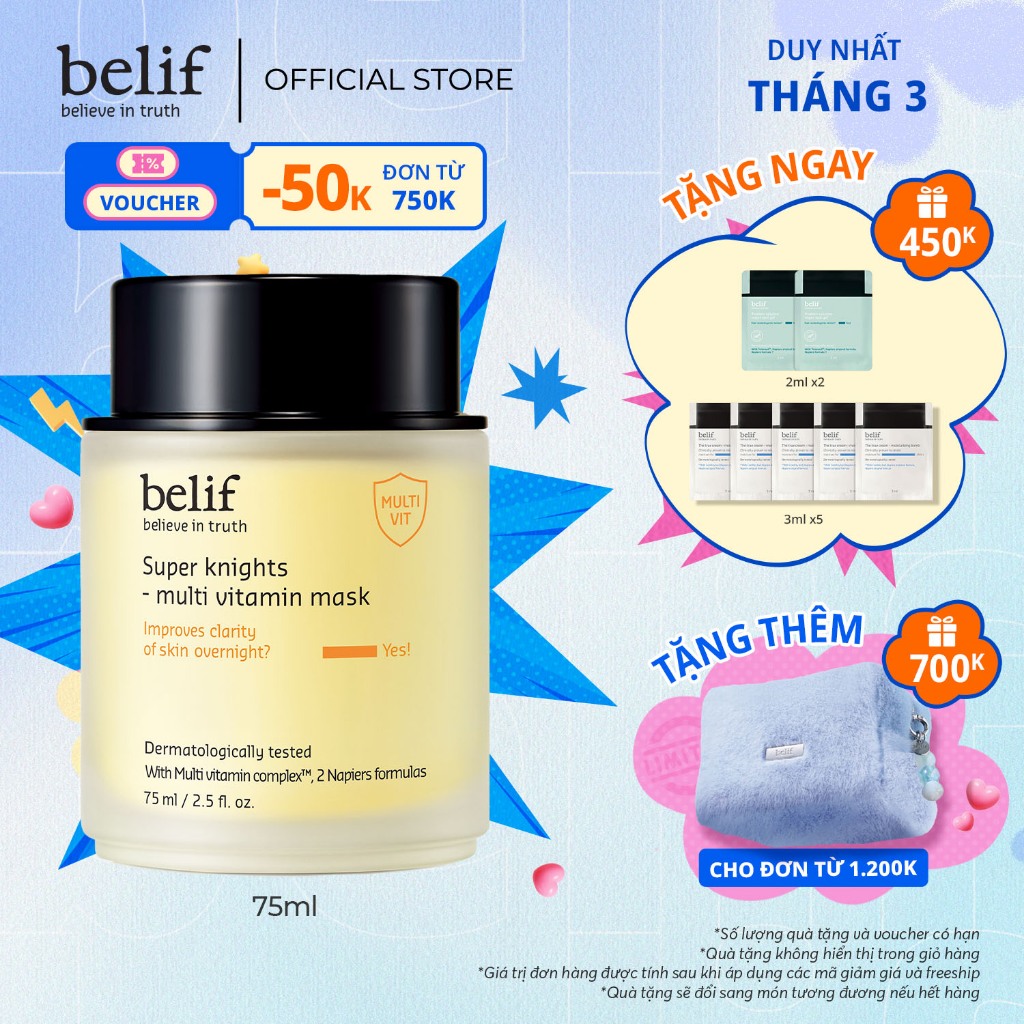Mặt nạ ngủ Belif Multi Vitamin Mask