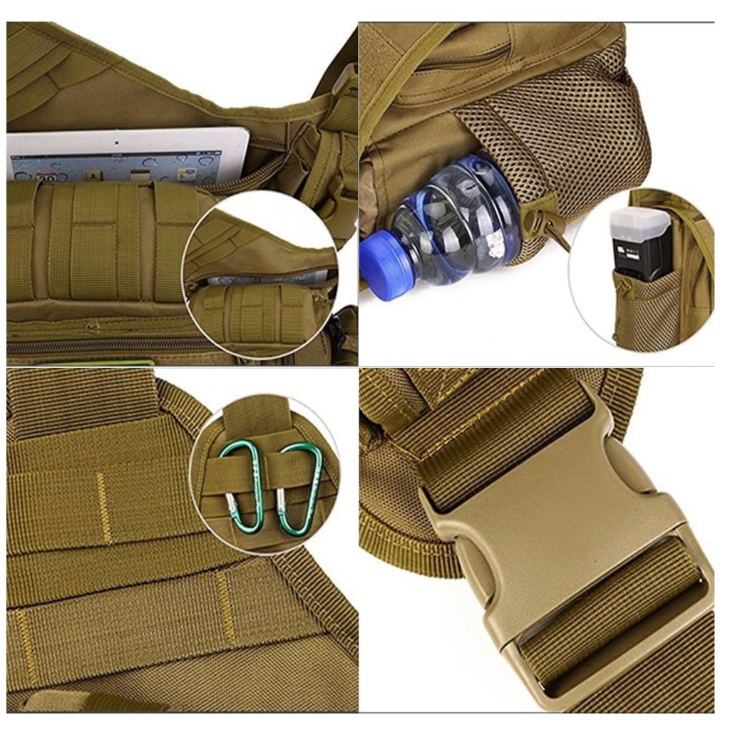 Túi đeo chéo chiến thuật COMMAN_Messenger Bag Sling Chest