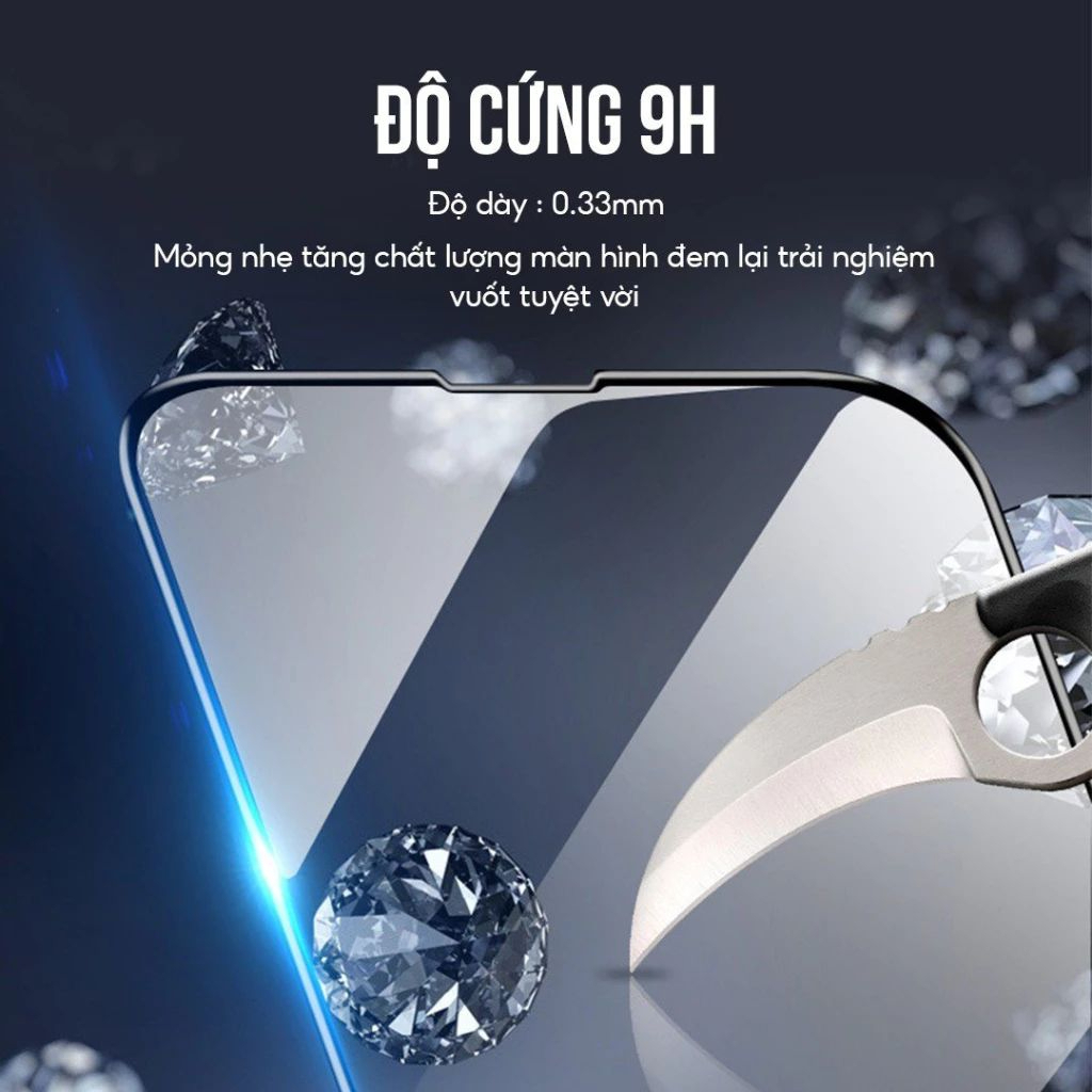 Kính cường lực full màn 21D Vivo Y02 Y02S Y02T Y11 Y12 Y15 Y15S Y20 Y20S Y21 Y21S Y22 Y22S