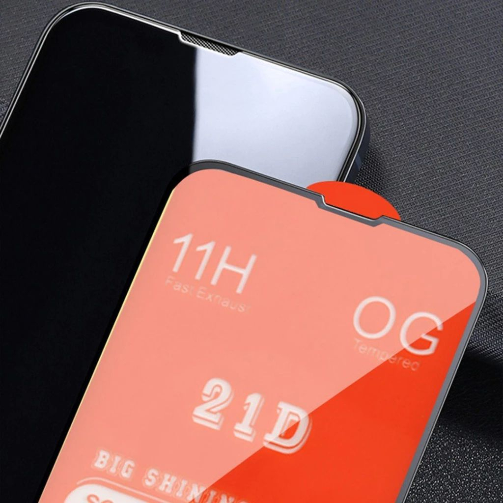 Kính cường lực full màn 21D cho Vivo Y33 Y52 Y52S Y51 Y50 Y30 Y53 Y17 Y16 Y19 hạn chế vân tay
