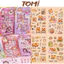 Set Sticker Trang Trí Nhiều Mẫu Dễ Thương TOMI 340