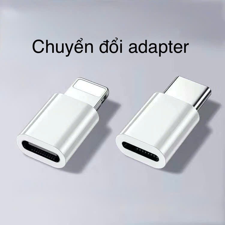 Đầu chuyển nguồn cổng chỉ để sạc ( tai nghe loại 79k mới dùng được )