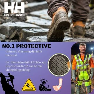 Lót giày bảo hộ Helly Hanso tiêu chuẩn xuất khẩu bảo vệ khỏi chấn thương và chống tĩnh điện