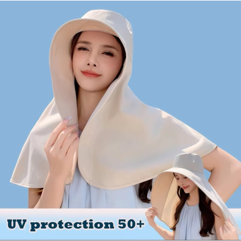 MŨ CHỐNG NẮNG TIA UV GẤP GỌN TRIỆU LỘ TƯ PHỦ VAI