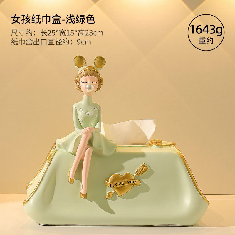 Hộp đựng khăn giấy công chúa