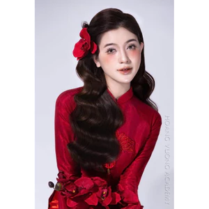 kẹp tóc hoa lan cô dâu
