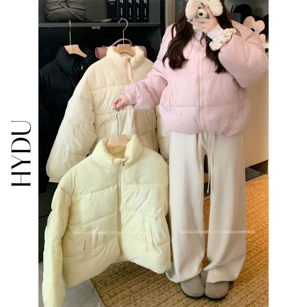(SẴN) Áo Khoác Phao Dáng Vừa Nhiều Màu Ấm Áp Dành Cho Nữ D01 | BigBuy360 - bigbuy360.vn