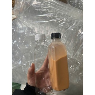 (sỉ 50 ) Chai nhựa trong suốt loại dày kèm nắp