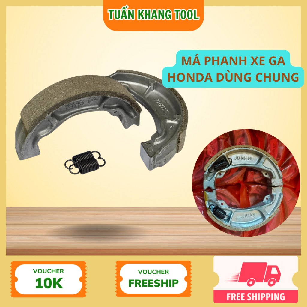 Má phanh sau xe ga Honda, Bố thắng sau xe ga Abl/Vision/Lead/Sh/Vario ...
