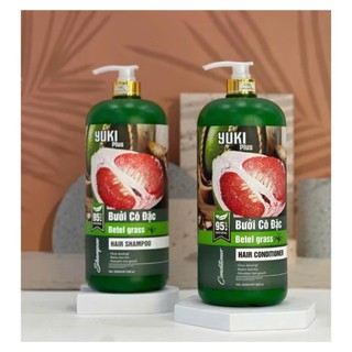 Gội Xả YUKI Bưởi 2000ML Giúp Ngăn Gầu, Giảm Rụng Tóc, Phục Hồi Tóc Hư Tổn Mang Lại Mái Tóc Mềm Mượt