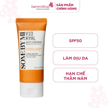 [DATE 7.2027] Some By Mi Kem chống nắng V10 Hyal Air Fit Suncreen Broad Spectrum SPF50 50ml