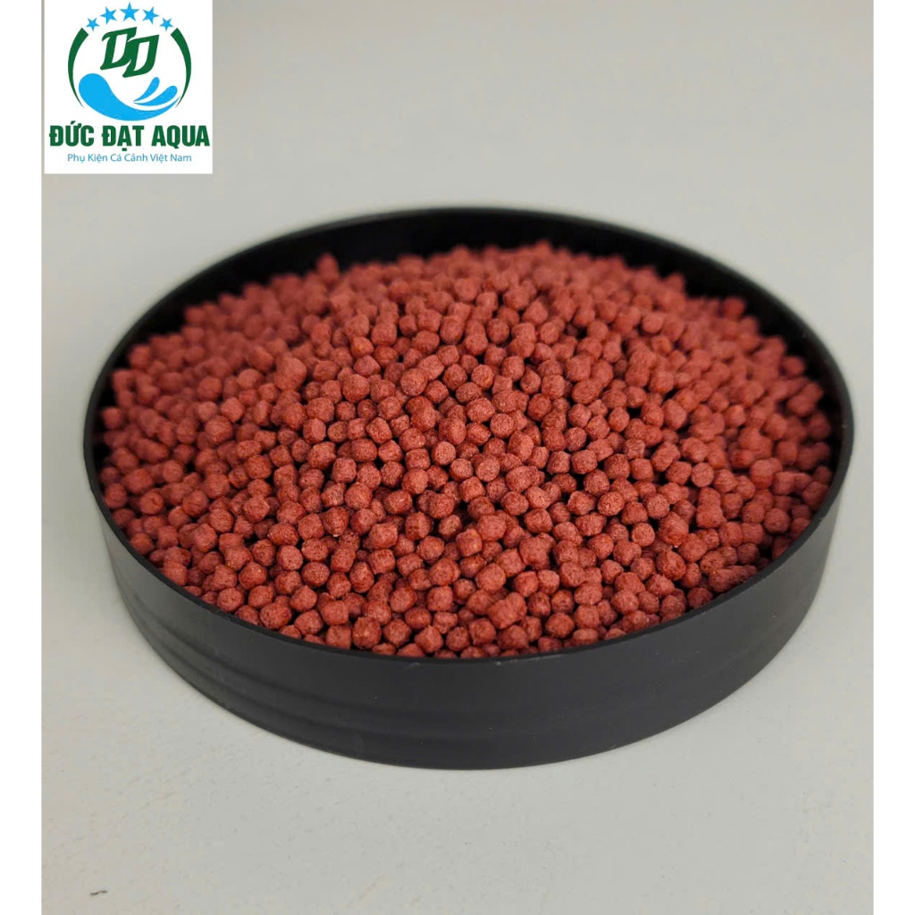 Butterfly carp super red 0,75L phù hợp cá chép sư tử, ranchu, goldfish. Kích đỏ hạt nổi 2.0 mm 4