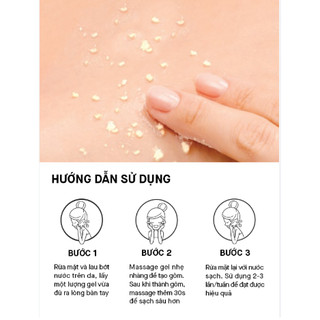 Gel tẩy tế bào chết Rosette Nhật Bản lành tính, tẩy da chết dành cho mọi loại da 120g - CÔ THƯ MARKET