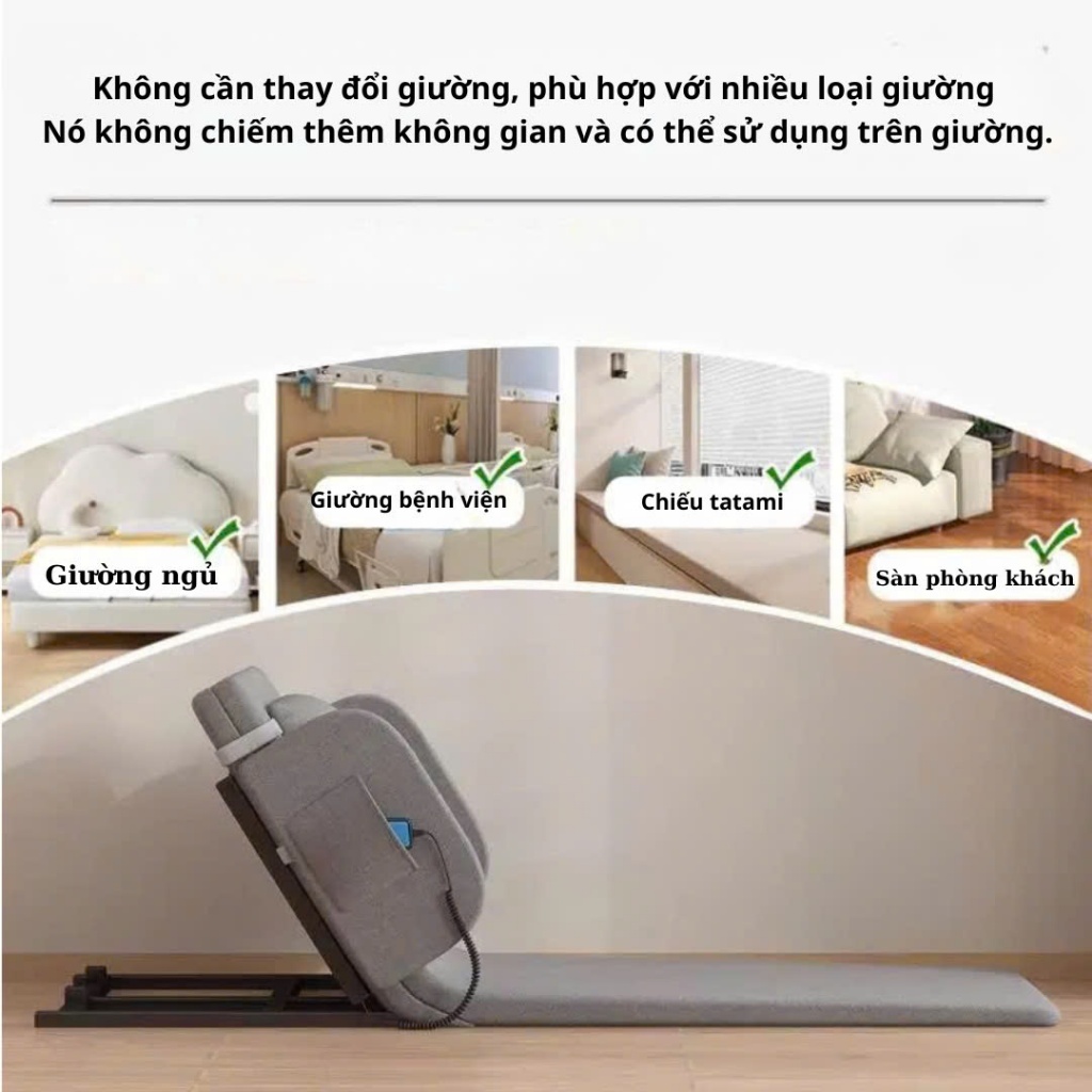 Đệm nâng hạ tự động,Thiết bị nâng hạ tự động hỗ trợ người tai biến,người cao tuổi