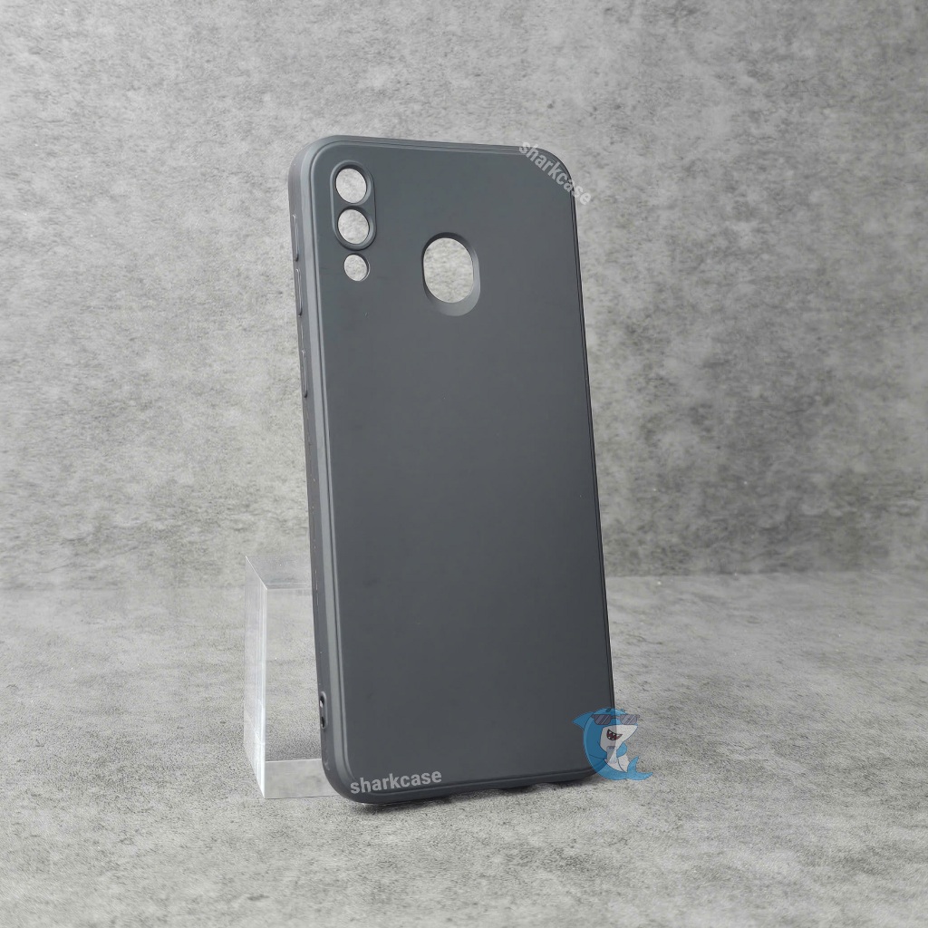 Ốp lưng Samsung M20 silicon trong suốt dẻo cao cấp chống sốc bảo vệ bốn góc viền vuông BIBI