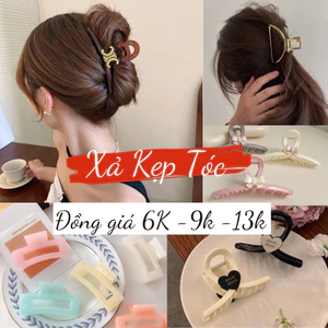 Kẹp Tóc Càng Cua Nhiều Size Nhiều Mẫu Lựa Chọn