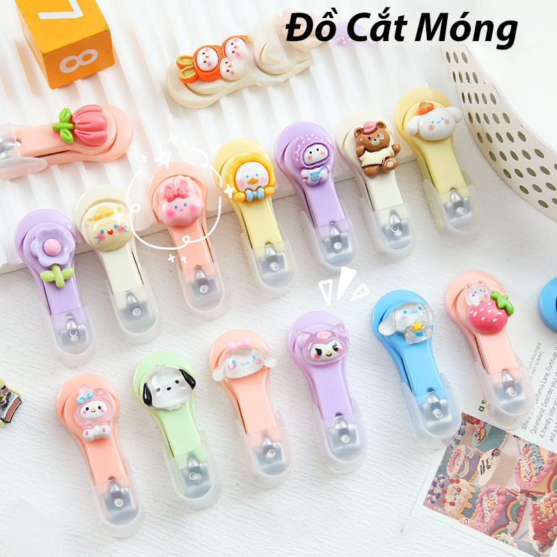 Bấm Móng Tay Nhiều Hình Hoạt Hình Dễ Thương - phukientiti