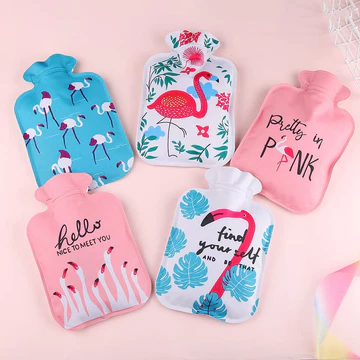 Túi chườm 500ml nhiều hình cute, túi chườm nóng lạnh giữ nhiệt, túi chườm ấm bụng giảm đau nhanh
