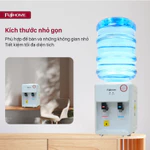 Cây nước nóng lạnh mini để bàn Nhập Khẩu FUJIHOME, máy nước uống nóng lạnh 2 vòi, bình lọc nước tự ngắt tiết kiệm điện — ảnh 3