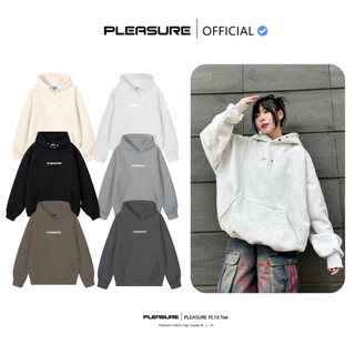 [ GIÁ TRẢI NGHIỆM ] Áo Hoodie Nỉ Lông Cáo PLEASURE Silver Coated Boxy Form Châu Âu Dáng Rộng Unisex Nam Nữ Local Brand