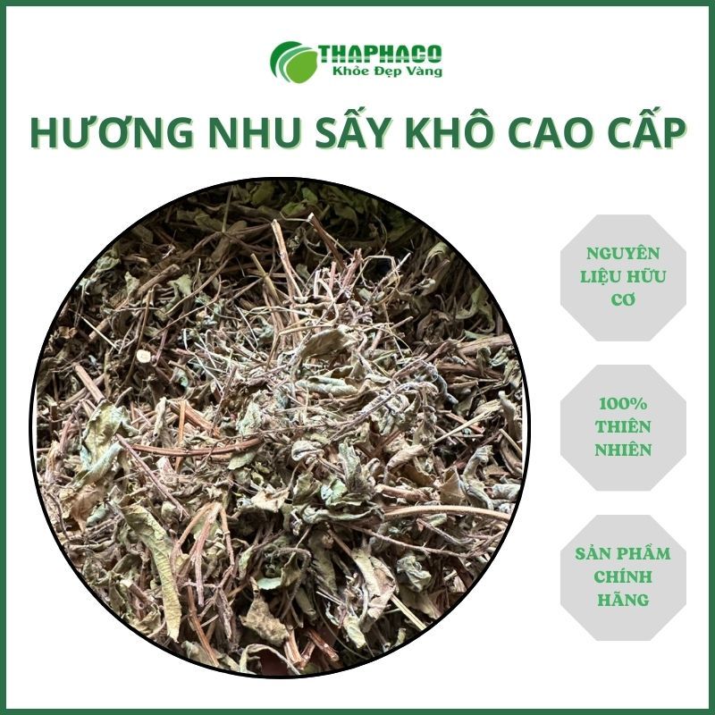 [Thảo Dược] Hương Nhu Sấy Khô Nguyên Chất - Hàng Loại 1