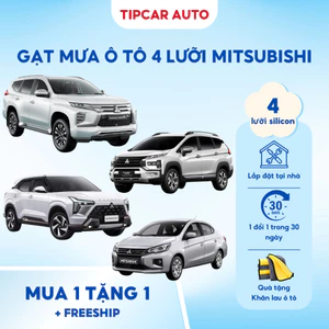 Gạt Mưa Mitsubishi 4 Lưỡi Chính Hãng Chổi Gạt Mưa Ô Tô Xpander Outlander Triton Attrage Pajero Sport