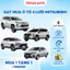 Gạt Mưa Mitsubishi 4 Lưỡi Chính Hãng Chổi Gạt Mưa Ô Tô Xpander Outlander Triton Attrage Pajero Sport