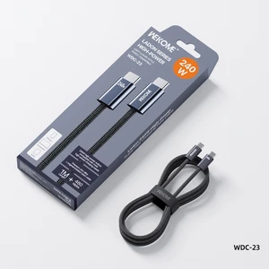 CÁP SẠC CTOC TỐC ĐỘ TRUYỀN TẢI DỮ LIỆU NHANH 480Mpbs , TỐC ĐỘ SẠC 65W WDC-23