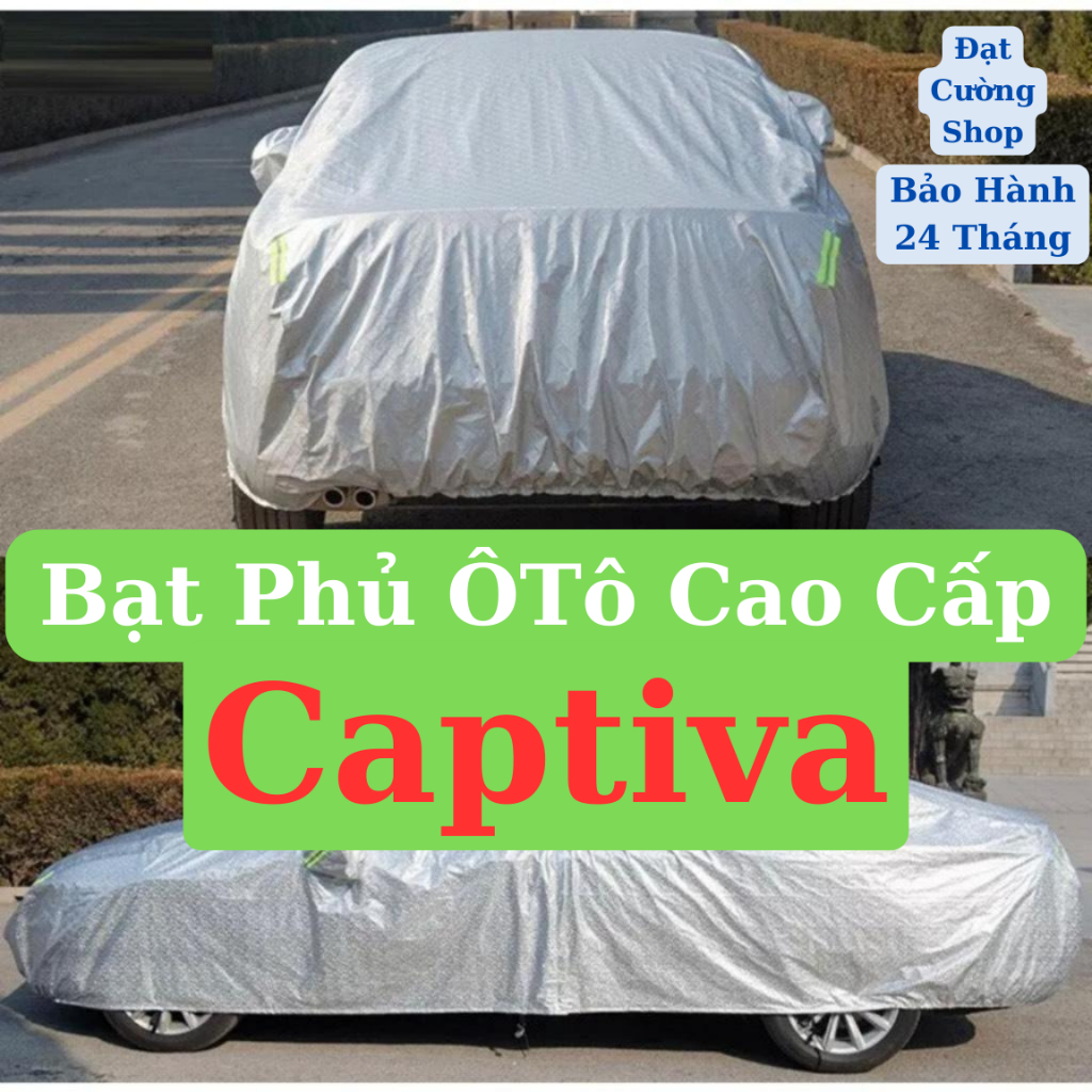 Bạt phủ ô tô Chevrolet Captival - CAO CẤP 3 LỚP Cách Nhiệt